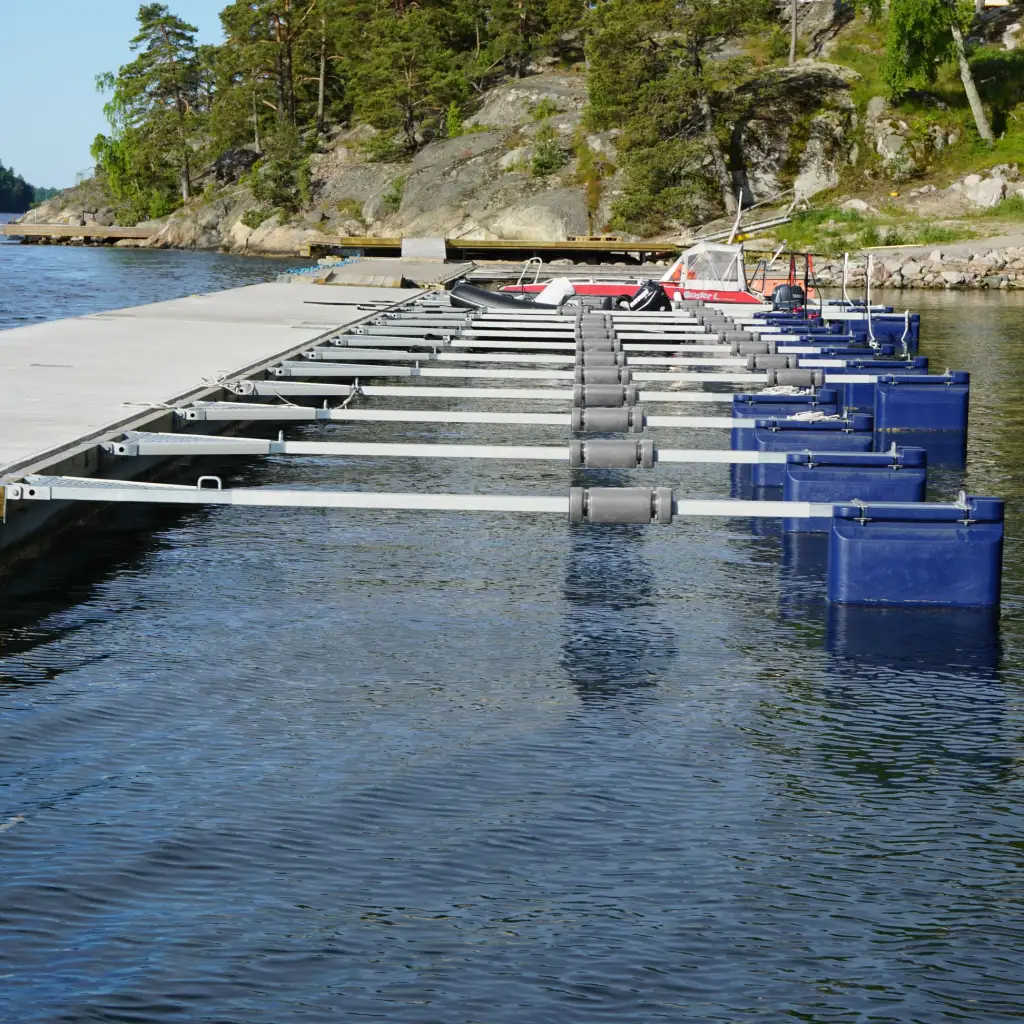 Vad kostar en flytbrygga av betong